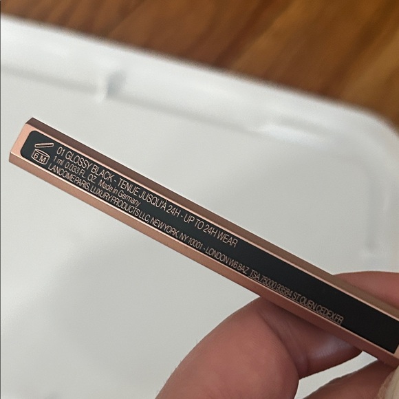 Lancome Black Ultra Precise Waterproof Liner 01 Glossy Black NEW - Picture 8 of 8